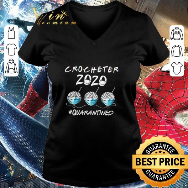 Original Crocheter 2020 Face Mask Quarantined shirt