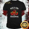 Nice Just A Girl Who Love Chickens And Christmas Sweater shirt