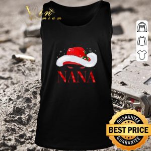 Official Santa Hat Women Nana shirt