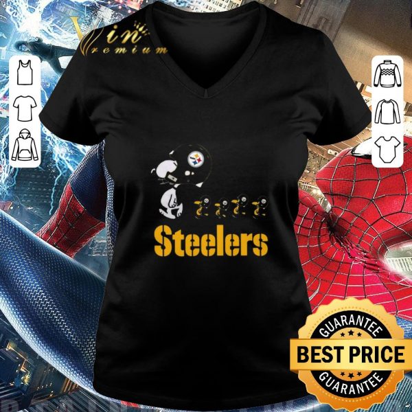 Funny Snoopy And Woodstock The Pittsburgh Steelers shirt