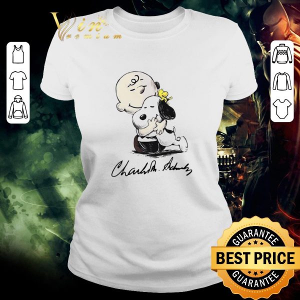 Premium Charlie Brown Hug Snoopy Signature shirt