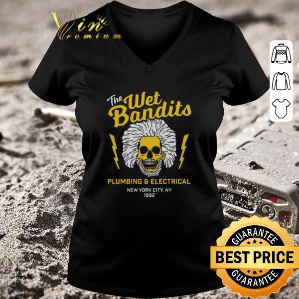 Official The Wet Bandits Plumbing And Electrical New York City shirt