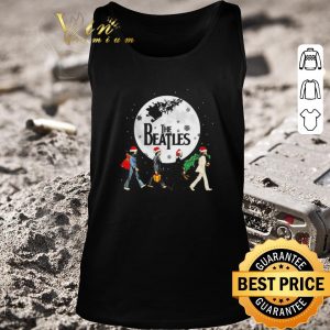 Official The Beatles Abbey Road Moon Christmas shirt 1