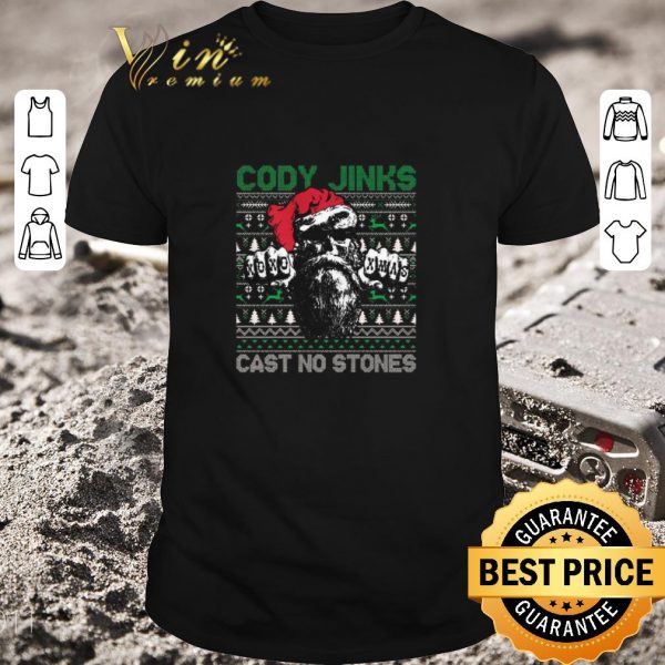 Funny Cody Jinks Cast No Stones Ugly Christmas S shirt