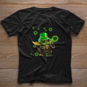 Official St. Patrick’s Day Star Wars Baby Yoda Coronavirus shirt