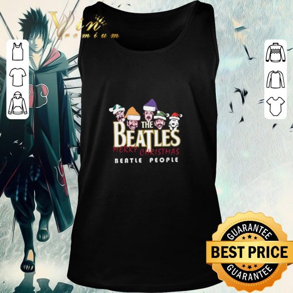 Official The Beatles And Snoopy Merry Christmas Beatle People Sweater shirt