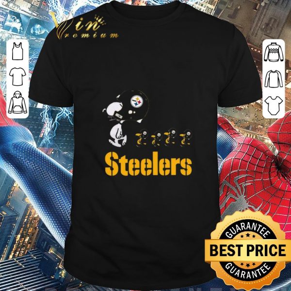 Funny Snoopy And Woodstock The Pittsburgh Steelers shirt