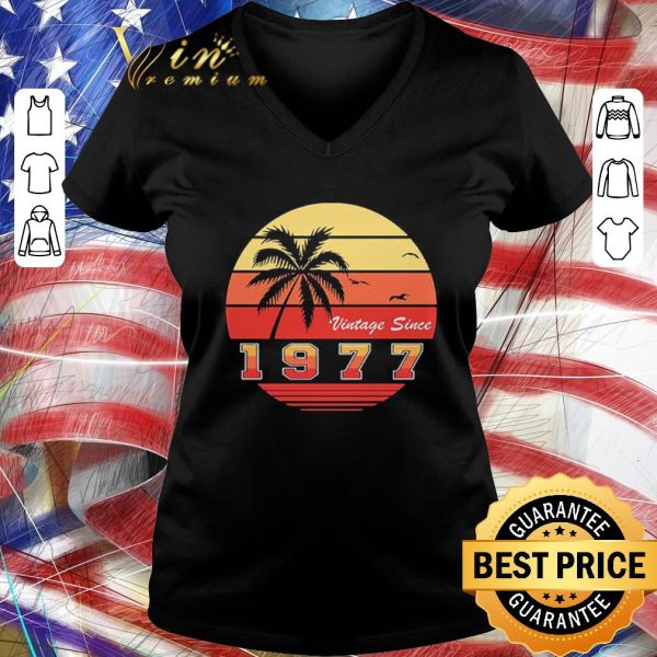 Top Vintage Since 1977 Retro shirt
