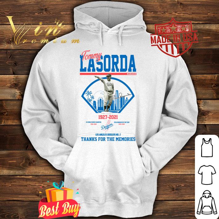 0d54f2f8 los angeles dodgers no 2 tommy lasorda manager 1927 2021 signed shirt 4 - Original  Los Angeles Dodgers No.2 Tommy Lasorda manager 1927-2021 Signed shirt