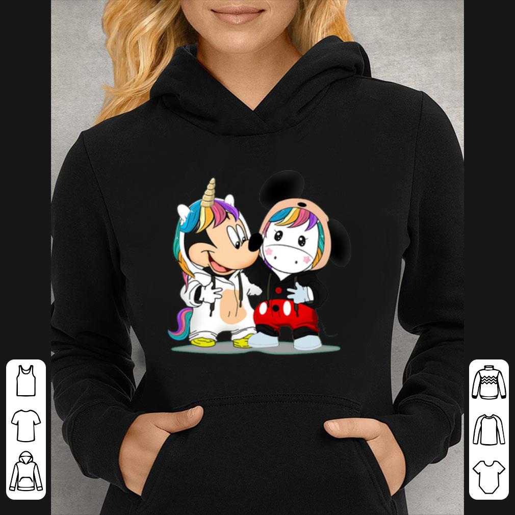 1522c5b2 original baby mickey mouse and baby unicorn shirt 4 - Original Baby Mickey Mouse And Baby Unicorn shirt