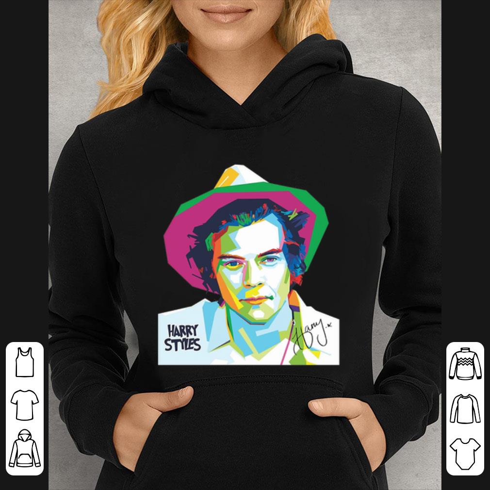 43b1783d premium colorful harry styles art autographed shirt 4 - Premium Colorful Harry Styles art autographed shirt