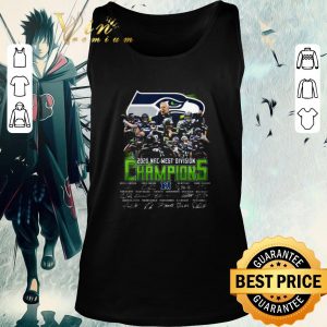 Original Seattle Seahawks Team Players 2020 NFC West Division Champions shirt 1