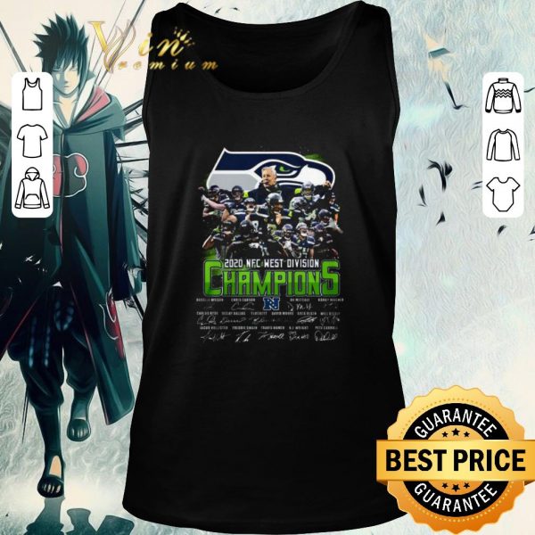 Original Seattle Seahawks Team Players 2020 NFC West Division Champions shirt