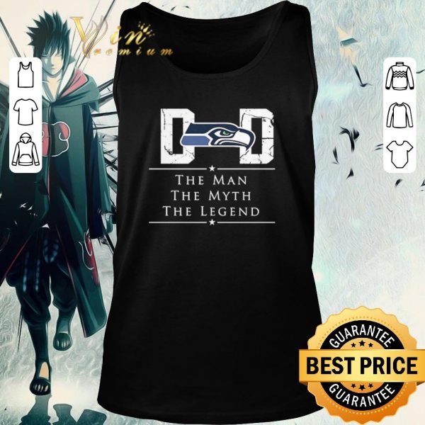 Premium Dad Seattle Seahawks Football The Man The Myth The Legend shirt