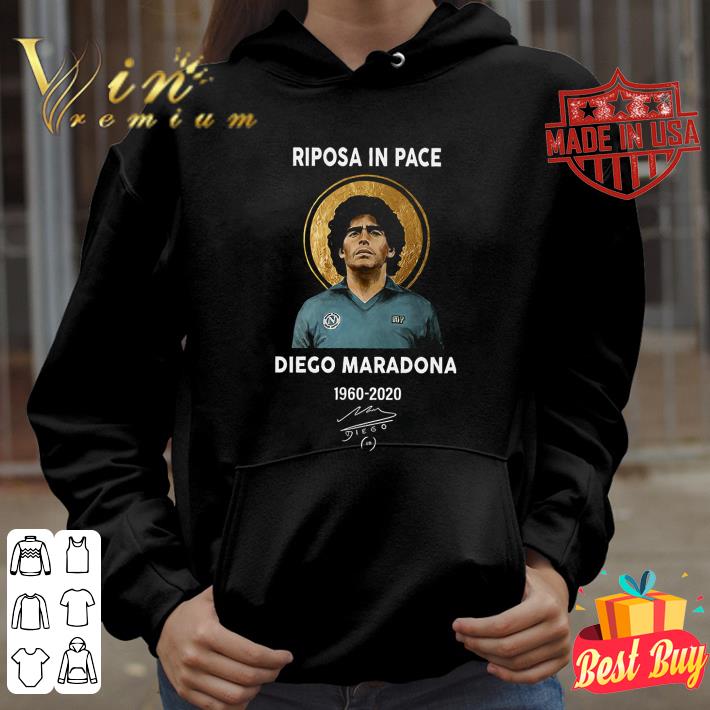6798d581 funny riposa in pace rip diego maradona 1960 2020 signature shirt 4 - Funny Riposa In Pace RIP Diego Maradona 1960-2020 Signature shirt