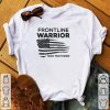 Premium Frontline Warrior Nurse Practitioner American Flag shirt