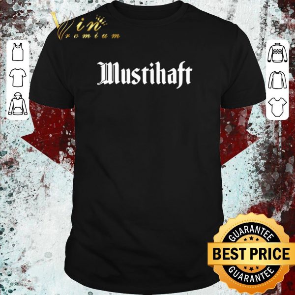 Official mustihaft shirt
