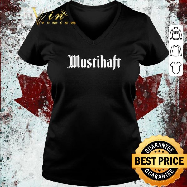 Official mustihaft shirt