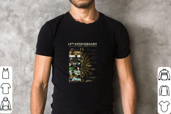 Pretty 14th Anniversary 2007-2021 Heartland TV Series Signatures shirt