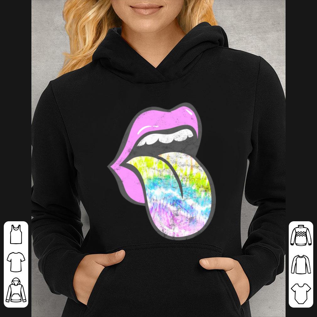 c5778121 original lavender rose lips tie dye tongue out shirt 4 - Original Lavender Rose Lips Tie Dye Tongue Out shirt