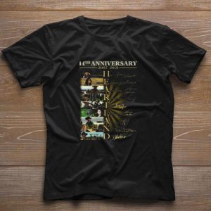 Pretty 14th Anniversary 2007-2021 Heartland TV Series Signatures shirt