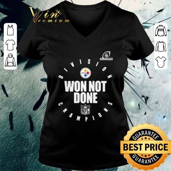 Top NFL playoff Pittsburgh Steelers won not done shirt