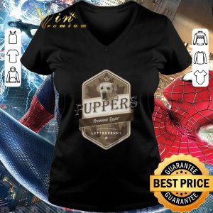 Official Puppers Premium Lager The Official Beer Of Letterkenny shirt 2