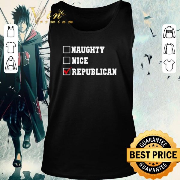 Official Naughty nice republican shirt