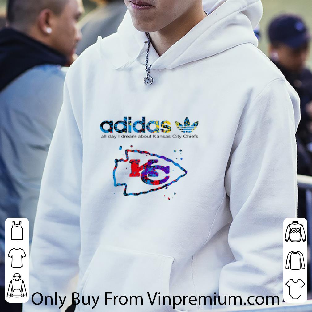 5094c9bb pretty adidas all day i dream about kansas city chiefs shirt 4 - Pretty Adidas all day I dream about Kansas City Chiefs shirt