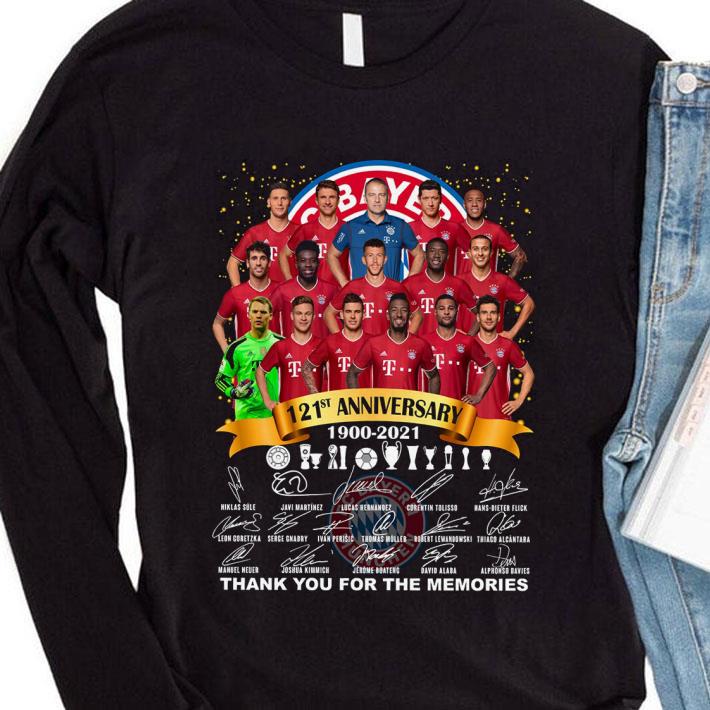 5ff80773 fc bayern munich 121st anniversary 1900 2021 signatures thank you for the memories shirt 4 - Original FC Bayern Munich 121st anniversary 1900-2021 signatures thank you for the memories shirt