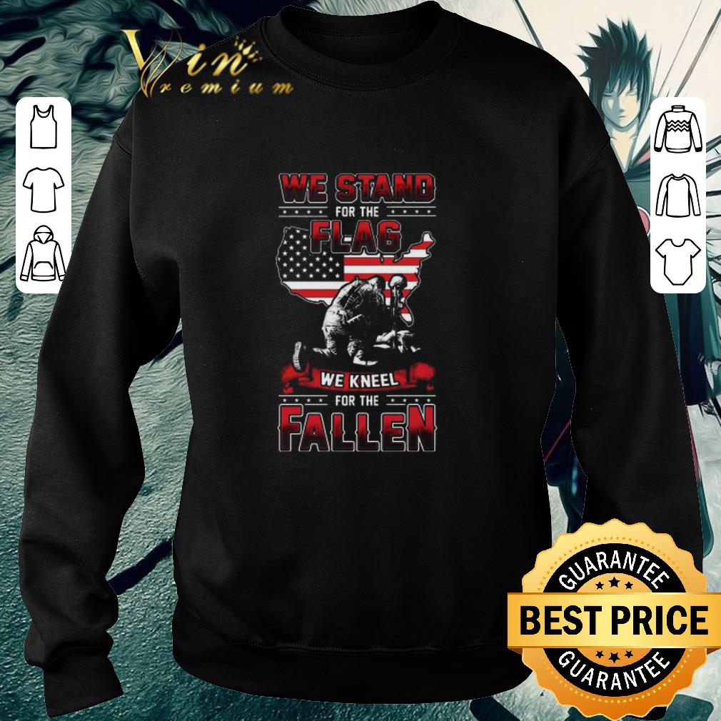 66a3f27a nice we stand for the flag we kneel for the fallen shirt 4 - Nice We Stand For The Flag We Kneel For The Fallen shirt