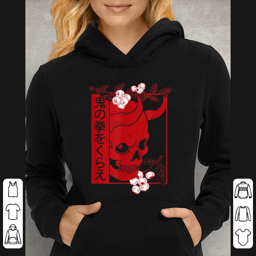 71258388 premium japanese demon art face skull devil oni harajuku aesthetic t shirt 4 - Premium Japanese Demon Art Face Skull Devil Oni Harajuku Aesthetic T shirt