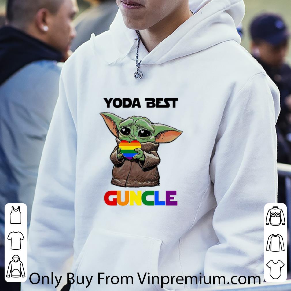 9eba8a95 great baby yoda lgbt best guncle shirt 4 - Great Baby Yoda Lgbt Best Guncle shirt