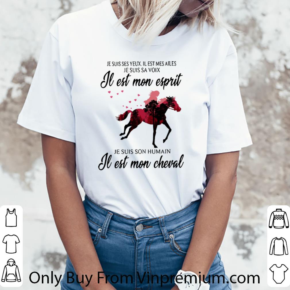 e7778164 premium je suis ses yeux il est mes ailes je suis sa je est mon cheval shirt 4 - Premium Je Suis Ses Yeux Il Est Mes Ailes Je Suis Sa Je Est Mon Cheval shirt