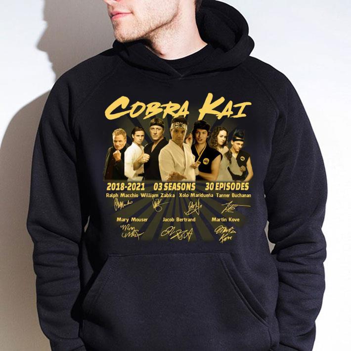 ee93668c cobra kai 2018 2021 03 seasons 30 episodes signatures eagle fang the karate kid shirt 4 - Best Cobra Kai 2018-2021 03 Seasons 30 Episodes Signatures Eagle Fang The Karate Kid Shirt