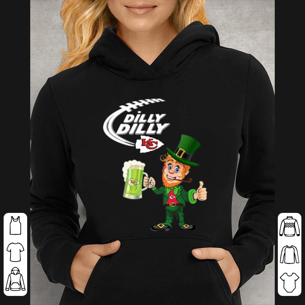 f447aeb7 premium dilly dilly leprechaun kansas city chiefs st patrick s day shirt 4 - Premium Dilly Dilly Leprechaun Kansas City Chiefs St. Patrick’s Day shirt