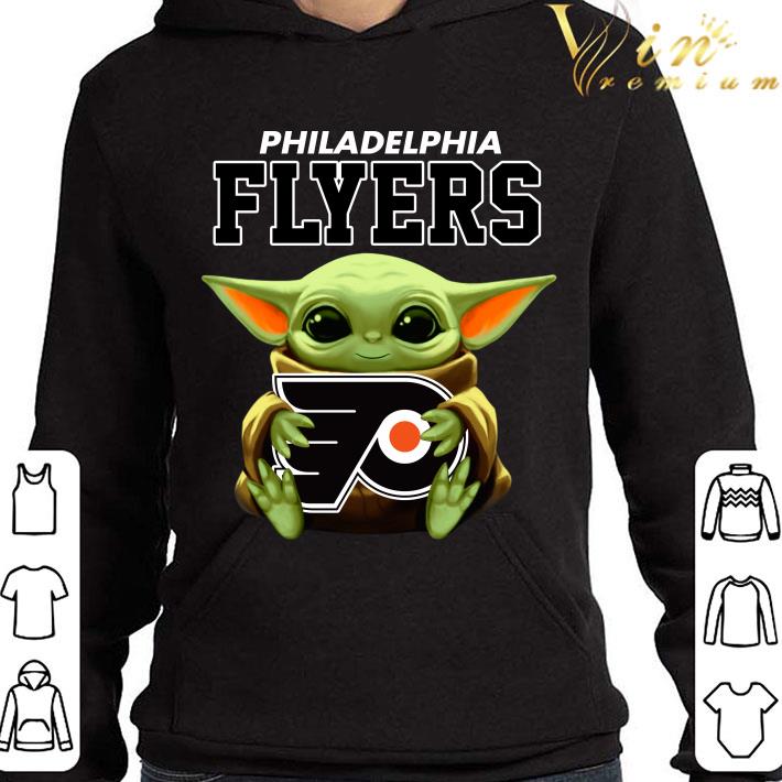7fa7323e premium baby yoda hug philadelphia flyers star wars mandalorian shirt 4 - Premium Baby Yoda Hug Philadelphia Flyers Star Wars Mandalorian shirt