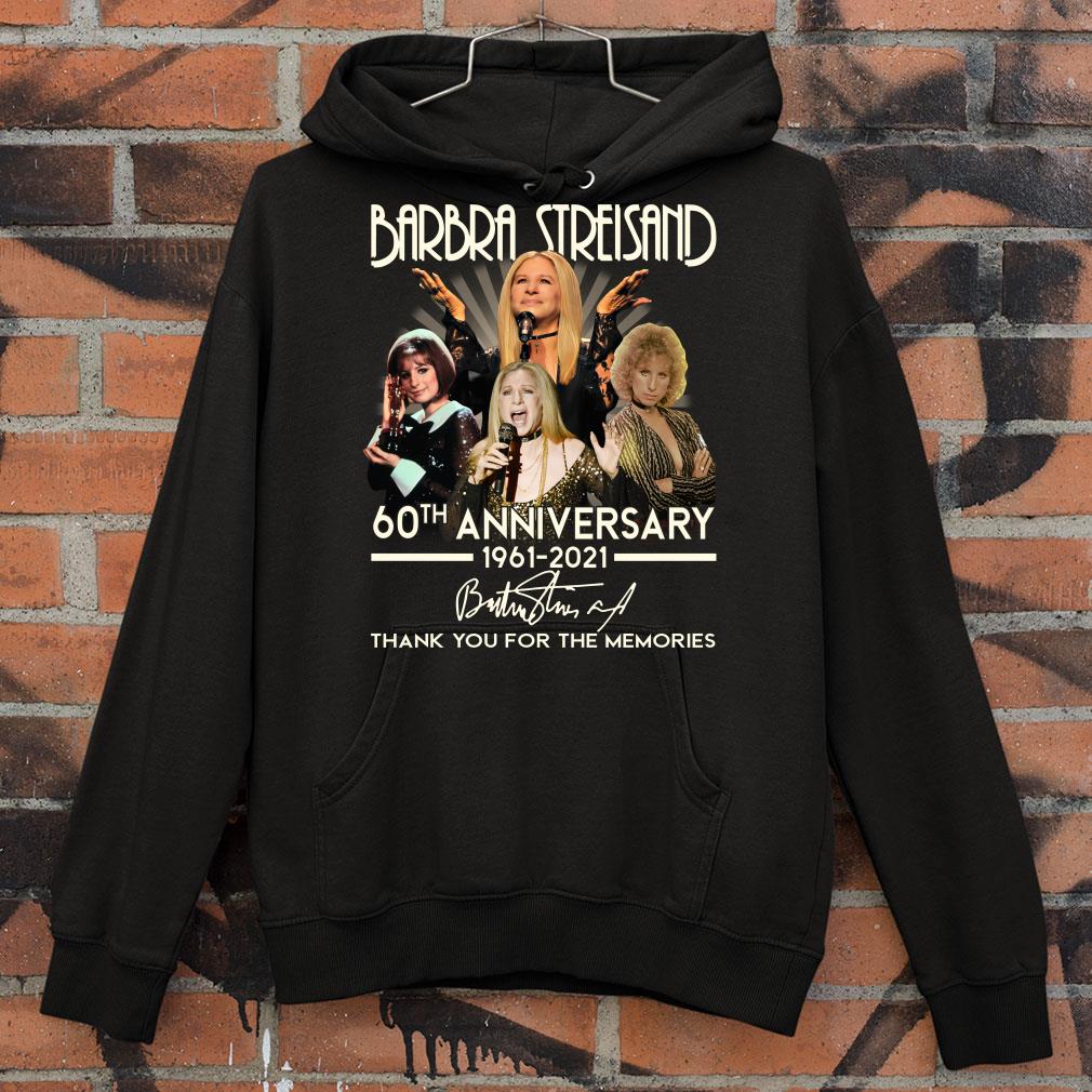 844a53f1 barbra streisand 60th anniversary 1961 2021 thank you for the memories signature shirt 4 - Best Barbra Streisand 60th Anniversary 1961 2021 Thank You For The Memories Signature shirt
