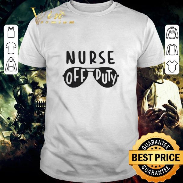 Official Nurse off duty 2021 shirt