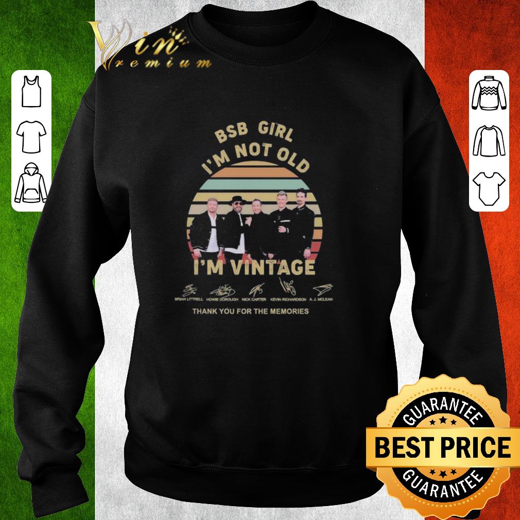 c76425a0 top bsb girl i m not old i m vintage thank you for the memories signatures shirt 4 - Top Bsb girl I’m not old I’m vintage thank you for the memories signatures shirt