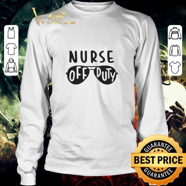 Official Nurse off duty 2021 shirt