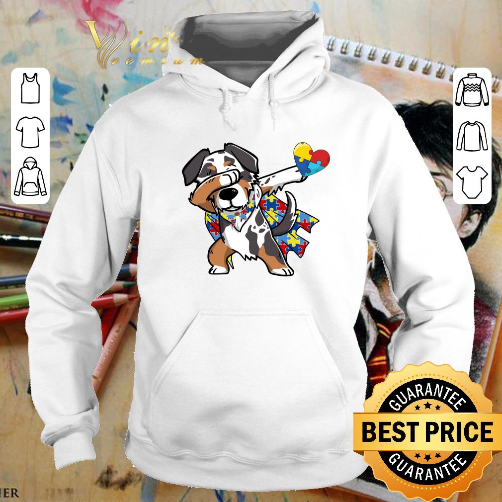 cc97b0f8 cute dabbing australian shepherd dog autism awareness gifts shirt 4 - Awesome Cute Dabbing Australian shepherd Dog Autism Awareness Gifts shirt