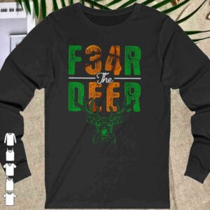 Official 2021 Basketball The Milwaukee Bucks Shirt Fear Deer 34 NBA Final Matchup Shirt 1