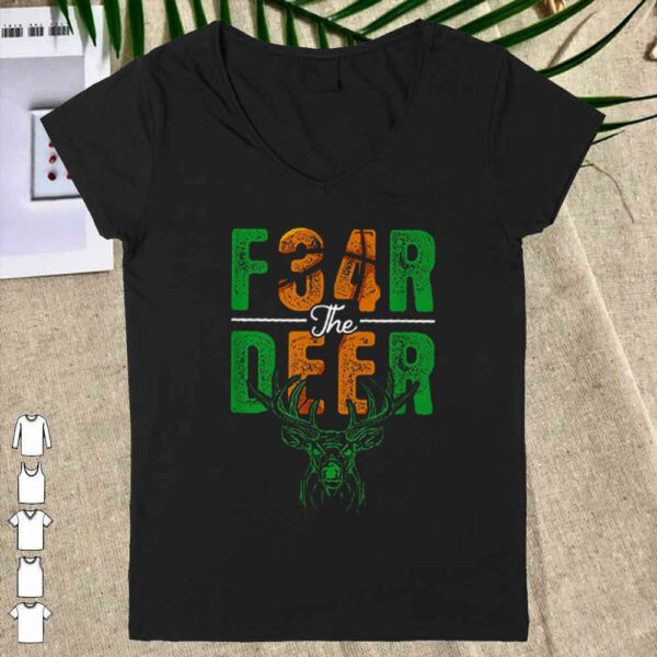 Official 2021 Basketball The Milwaukee Bucks Shirt Fear Deer 34 NBA Final Matchup Shirt