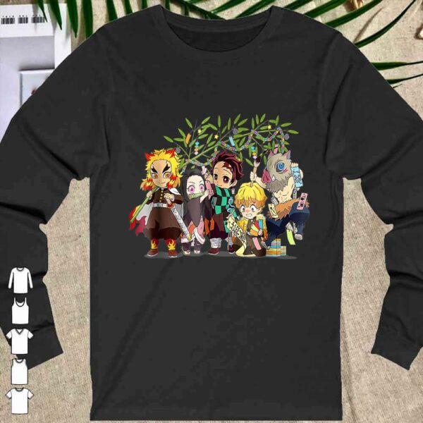 Anime funny movie Demons Slayers Cut Team Gift For Kids Girl Boy Shirt