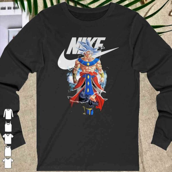 Awesome Dragon Ball 7 Songoku Nike Logo Shirt