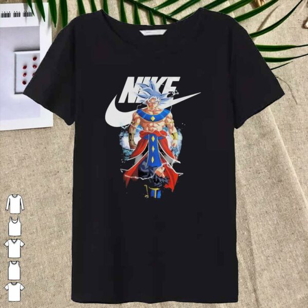 Awesome Dragon Ball 7 Songoku Nike Logo Shirt