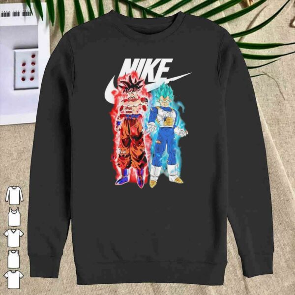 Awesome Songoku And Vegeta Nike Just Do It 2021 Shirt