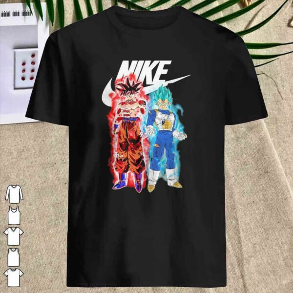Awesome Songoku And Vegeta Nike Just Do It 2021 Shirt