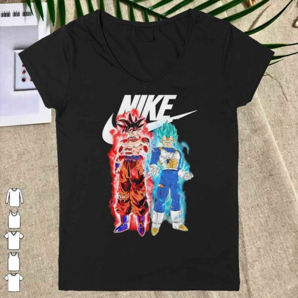 Awesome Songoku And Vegeta Nike Just Do It 2021 Shirt